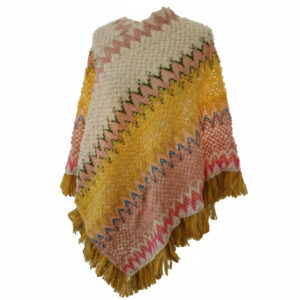 Opulle Luxe Pastel Draped Cape Poncho